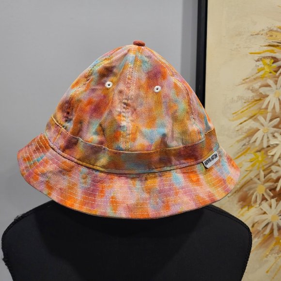 NWT Bucket Hat Tie Dye FA Summer Beach Hat - Picture 7 of 8